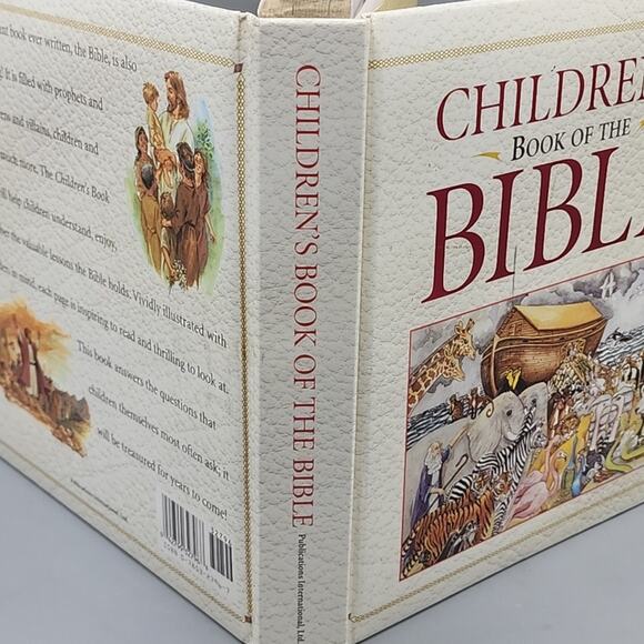 Children’s Book Of The Bible 1998 Vintage Illustrated Gold Edges Made In USA - Picture 3 of 16